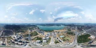 阆中航拍全景